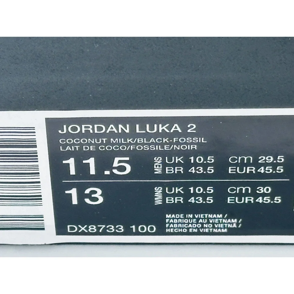 Size 11.5 - Nike Air Jordan Luka 2 Neutral DX8733-100 No Box Lid